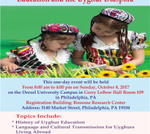 Symposium on Education and the Uyghur Diaspora Symposium on Education and the Uyghur Diaspora